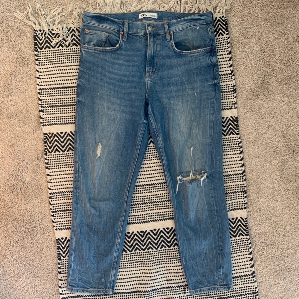 Zara slim boyfriend jeans